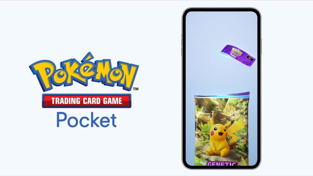 Pokémon Trading Card Game Pocketの公式キービジュアル（2025年公開）